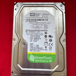不良返金保証 純正 WDC WD5000AVCS-142DY1 500GB ☆DMR-BZT700 BZT600 BWT500 BRT300他(y27)