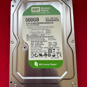 不良返金保証 DIGA・換装用HDD 500GB WDC WD5000AAVS-14N7B0 500GB ☆DMR-BWT550 BWT555 BWT560 (y48)