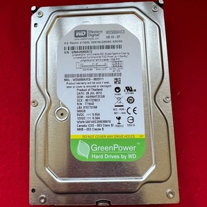 不良返金保証 SATA 3.5インチ☆500GB WD5000AVCS-982DY1 500GB (y57)