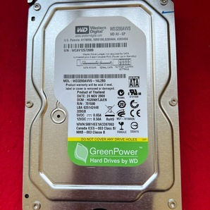 不良返金保証 320GB 3.5インチ WDC WD3200AVVS-14L2B0 (y60)