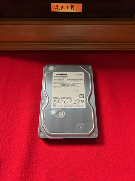 不良返金保証 HDD1TB 3.5インチ SATA 内蔵HDD TOSHIBA DT01ABA100V (wf48)