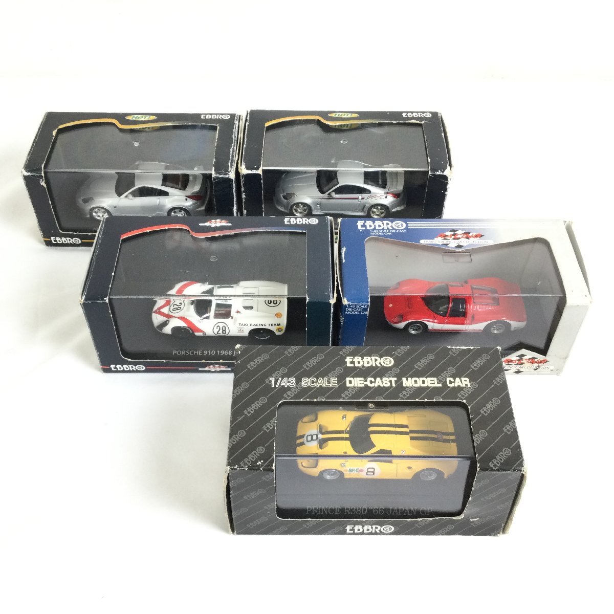 EBBRO プリンス R380 2台セット Yahoo!オークション -「nissan r380」(ミニカー) の落札相場