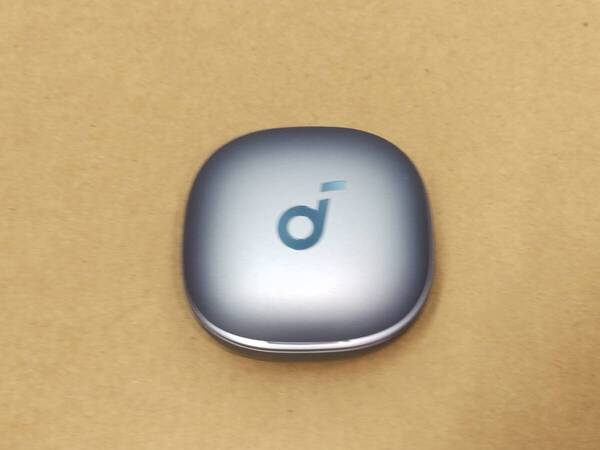【USED】 ANKER アンカー Soundcore liberty 4 Bluetooth ワイヤレス イヤホン 充電ケースのみ スカイブルー