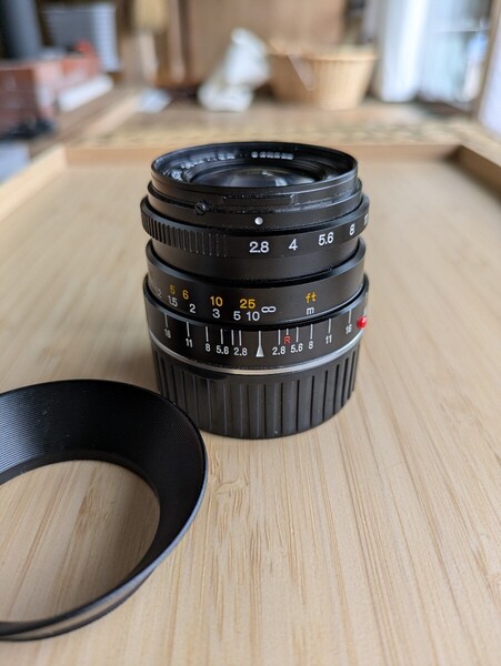 MINOLTA m-rokkor 28mm f2.8 leica mマウント 希少美品 送料無料 leicaレンズ