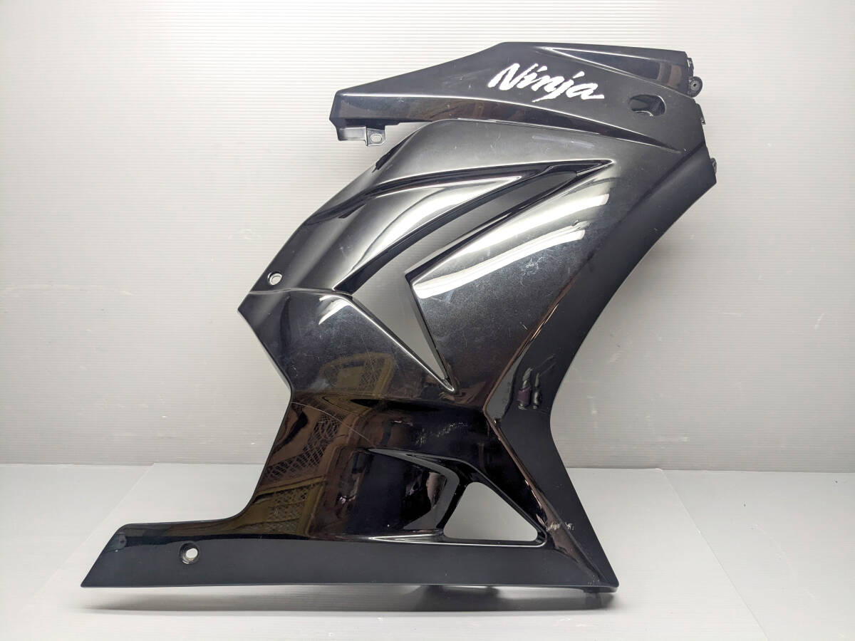 Kawasaki 250SL サイドカウル左 ブラック/レッド 欠損無し! ニンジャ250 EX250L 純正サイドカウル左 ミドルカウル