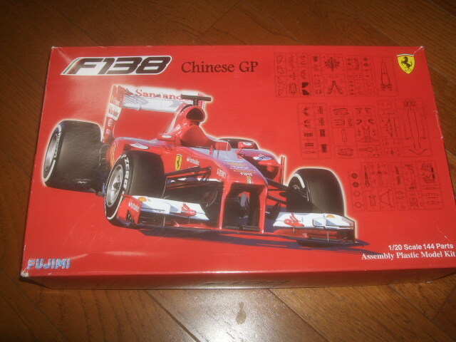 Yahoo!オークション -「フェラーリf138」(プラモデル) の落札
