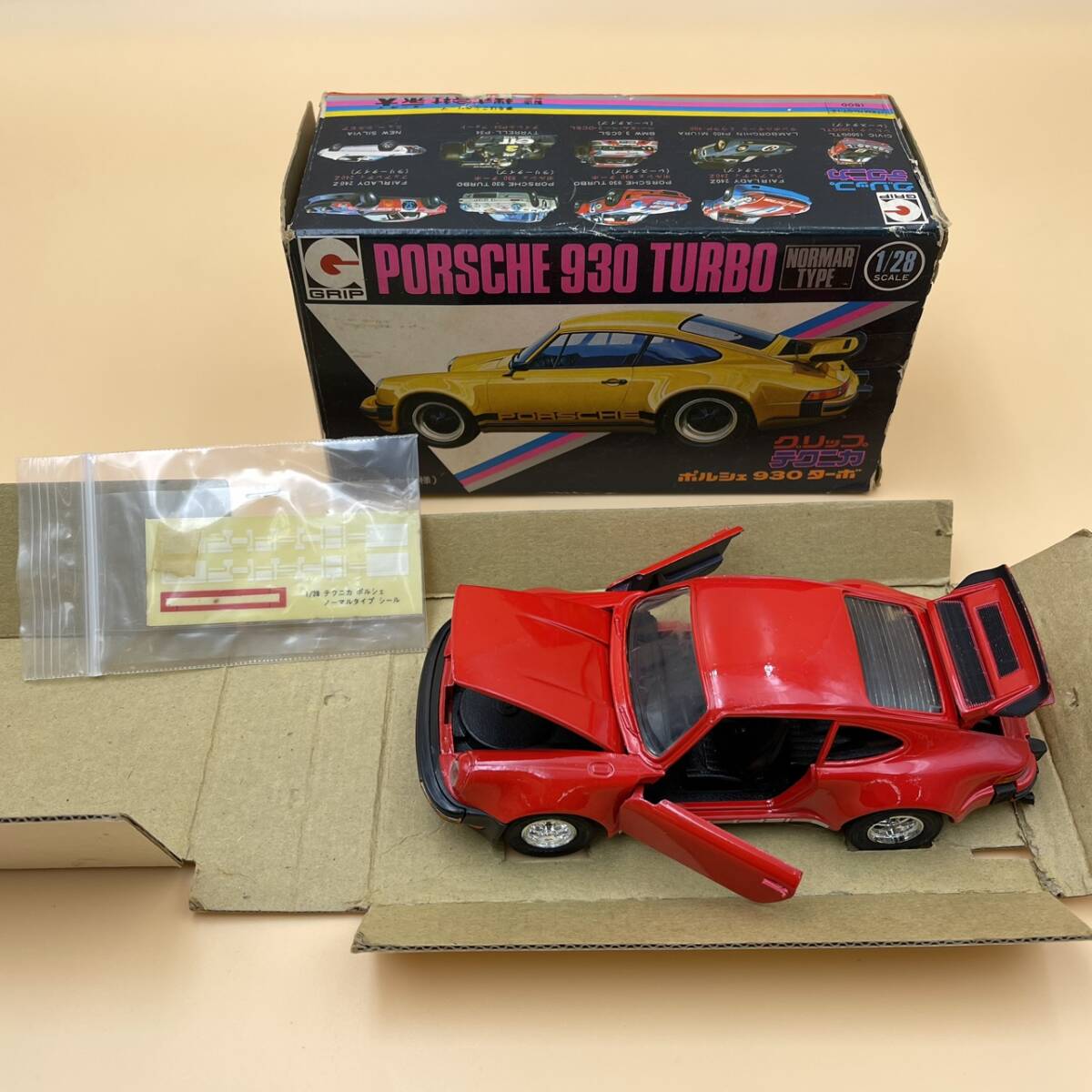 【永大】1/28 グリップ テクニカ Porsche 930 TURBO Yahoo!オークション -「永大グリップテクニカ」(ミニカー) の