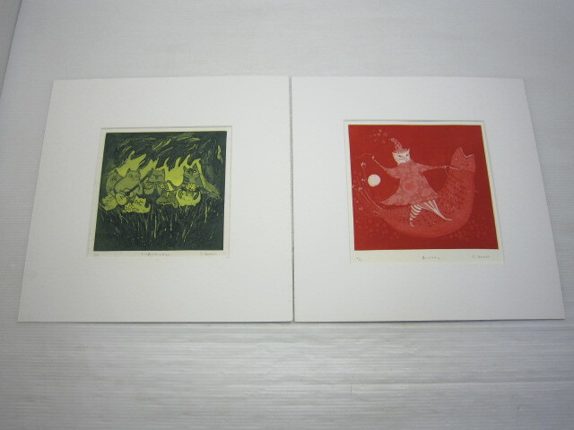 Yahoo!オークション -「魚」(版画) (美術品)の落札相場・落札価格