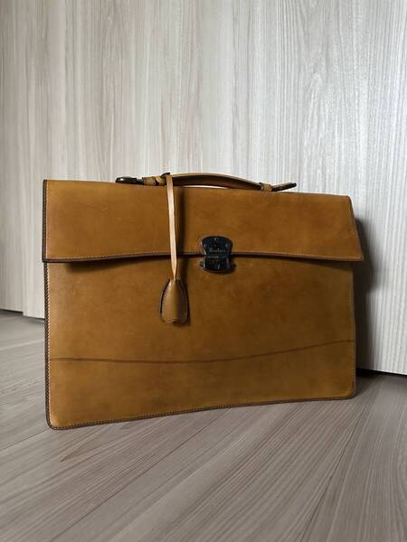 名作100万 Berluti Ecritoire Leather Briefcase ベルルッティ エクリトワール パティーヌレザー ブリーフケース バッグ マダムオルガ 廃盤