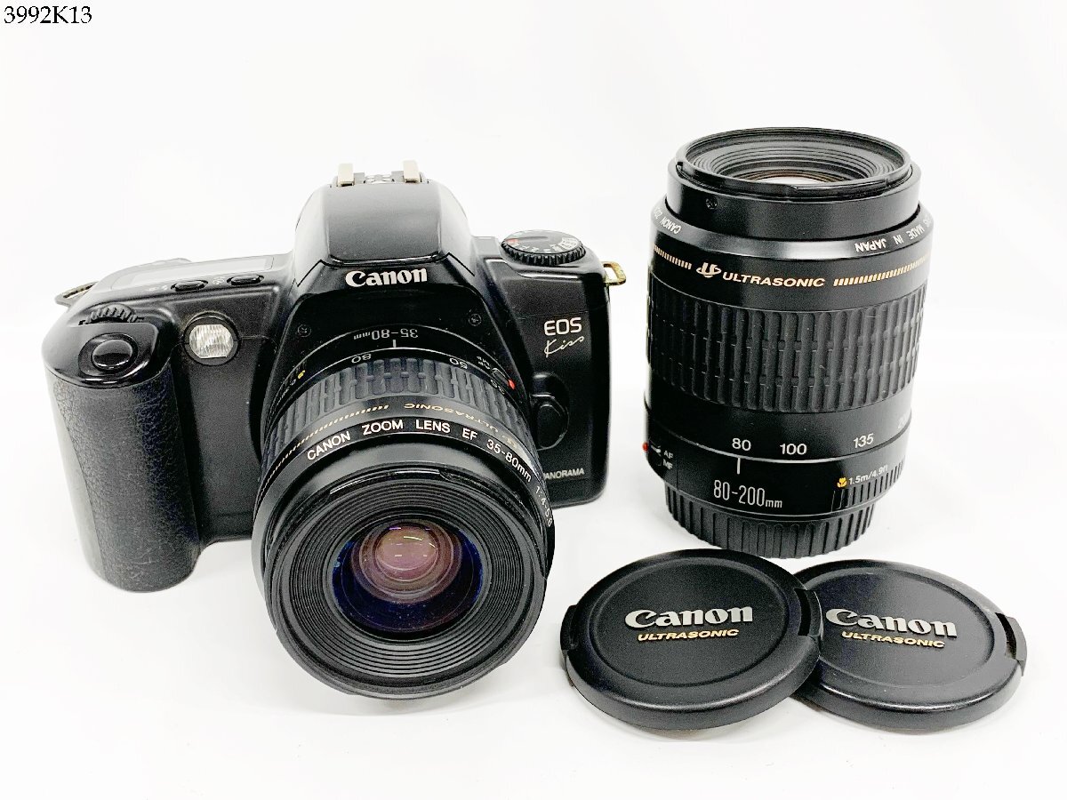 キャノンEOS KISS 28一80レンズフィルムカメラパノラマ 【ジャンク品】 Yahoo!オークション -「canon eos kiss panorama」の落札相場