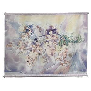【中古】四女神オンライン CYBER DIMENSION NEPTUNE ネプテューヌ B2タペストリー