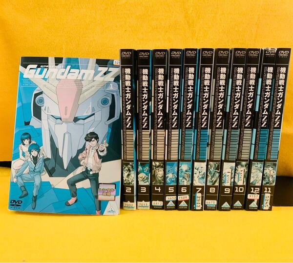 機動戦士ガンダムZZ ダブルゼータ DVD 全12巻 全巻セット 全47話収録 レンタル落ち