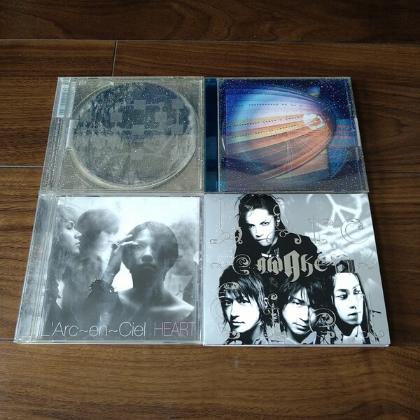 【送料無料】L'Arc~en~Ciel CDアルバム 4タイトルセット HEART ark ray AWAKE ラルクアンシエル/ハート/ アーク/レイ/アウェイク