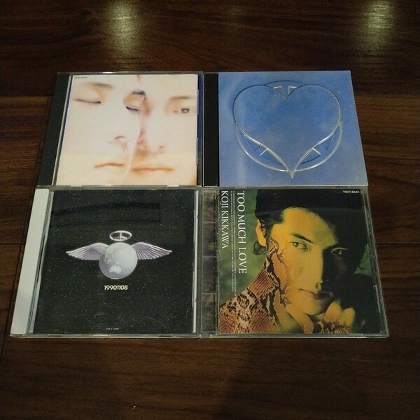 【送料無料】COMPLEX 吉川晃司 CDアルバム 4タイトルセット COMPLEX ROMANTIC 1990 19901108 TOO MUCH LOVE コンプレックス/布袋寅泰