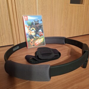 Nintendo 任天堂 リングフィット アドベンチャー リングコン レッグバンド スイッチソフト Switch 中古品