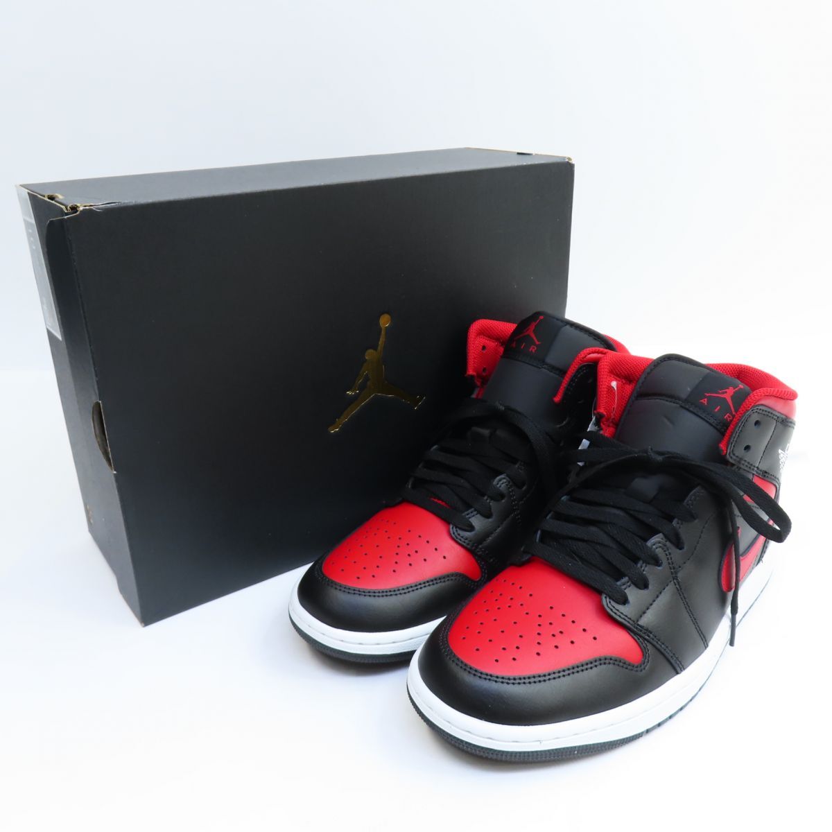 AIR JORDAN 1 MID ジョーダン 箱付きほぼ未使用 2025年最新】Yahoo!オークション -エアジョーダン1ミッド 箱の
