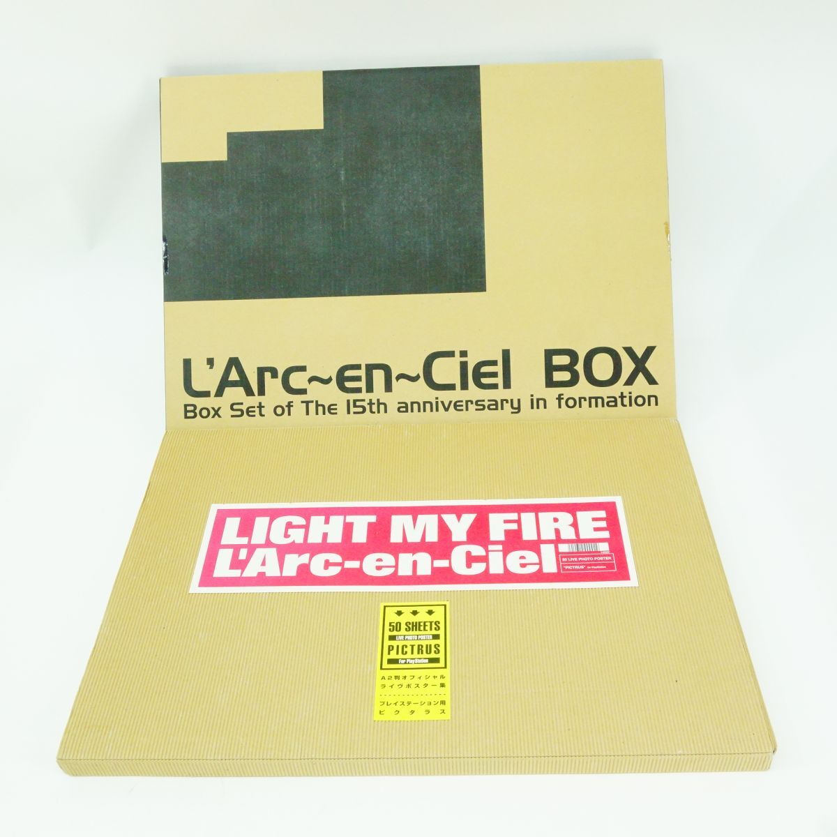L'Arc〜en〜Ciel★結成15周年記念BOX&LIGHT MY FIRE 2025年最新】Yahoo!オークション -l'arc~en~ciel 15thの中古品