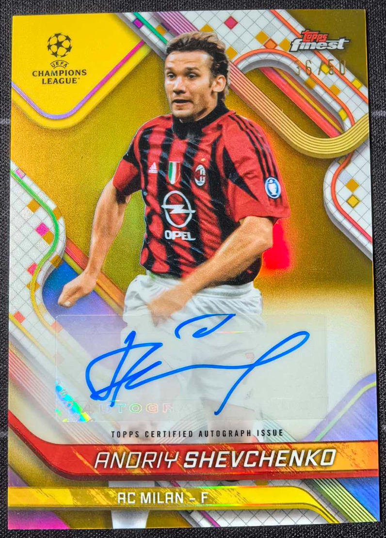 アンドリー・シェフチェンコ サイン Yahoo!オークション -「シェフチェンコ サイン」の落札相場