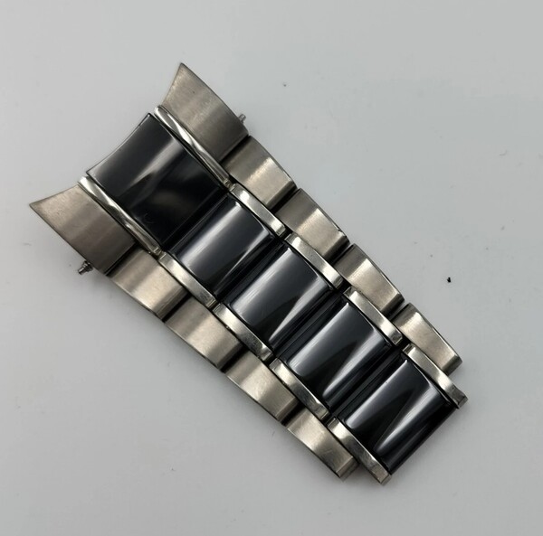 【中古品】 腕時計 部品 セイコー アストロン 7X52-0AF0 弓カン ベルト バンド ストラップ バネ棒付き