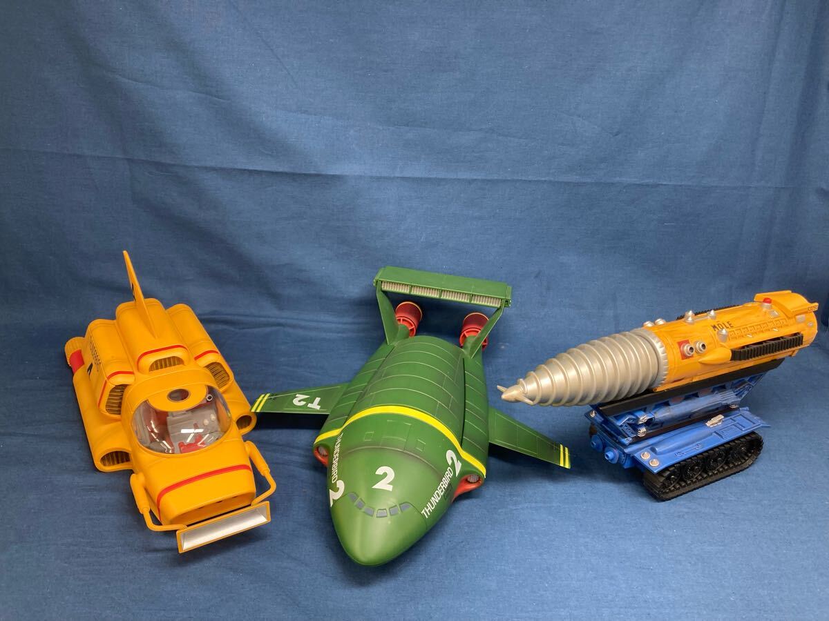 グリップキャラクター サンダーバード4号2台セット 昭和レトロ レトロ玩具 Yahoo!オークション -「サンダーバード 2号 4号」の落札相場