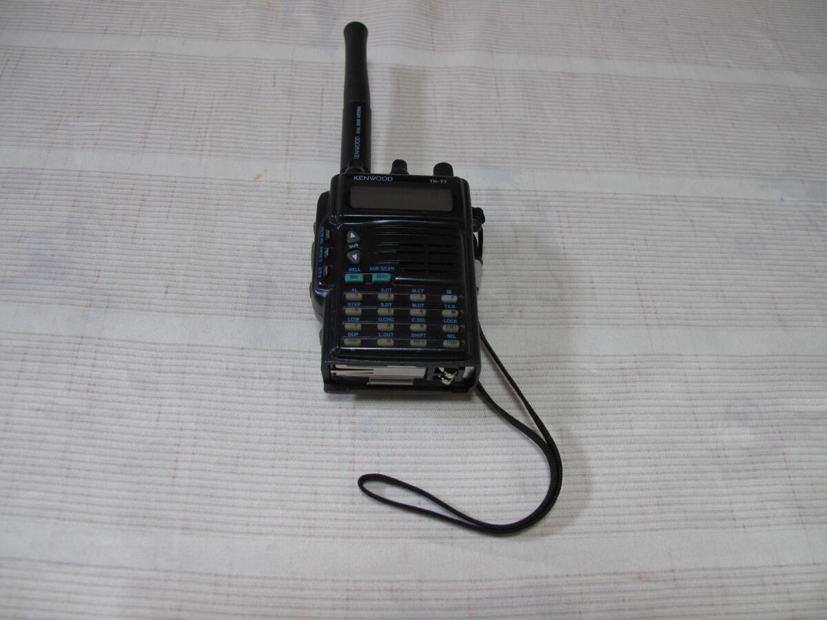 中古ケンウッド アマチュア無線機 TH77 144/430Mhz帯デュアルタイプ Yahoo!オークション -「kenwood th-77」(トランシーバー