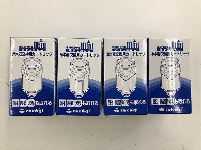 みず工房 浄水器カートリッジ 4本セット 2025年最新】Yahoo!オークション -タカギ カートリッジの中古品