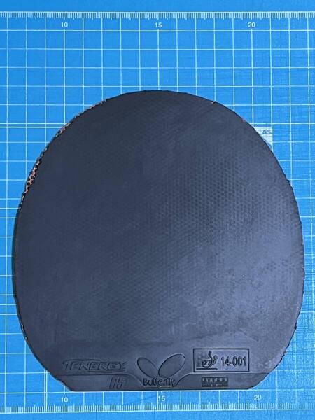 ★テナジー05 黒 特厚◆卓球 ラバー ★中古★ BUTTERFLY TENERGY05 黒 特厚 ★ バタフライ ★ used ★ Black MAX 送料無料 ネコポス ★