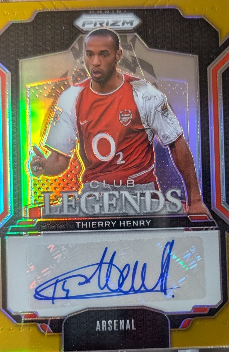 PANINI アンリ 直筆サインカード Yahoo!オークション -「アンリ」(トレーディングカード) の落札