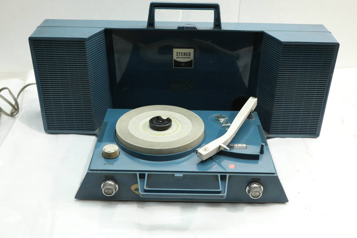 貴重昭和レトロ松下電気ナショナルレコードプレイヤー美品 Yahoo!オークション -「レコードプレーヤー レトロ