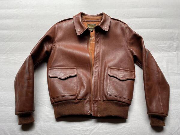 REAL McCOY'S リアルマッコイズ A-2 ROUGH WEAR ラフウェア ゴート復刻フライトジャケット 36