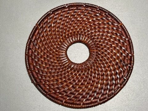 Yahoo!オークション -「茶道具 釜敷」(木工、竹工芸) (工芸品)の