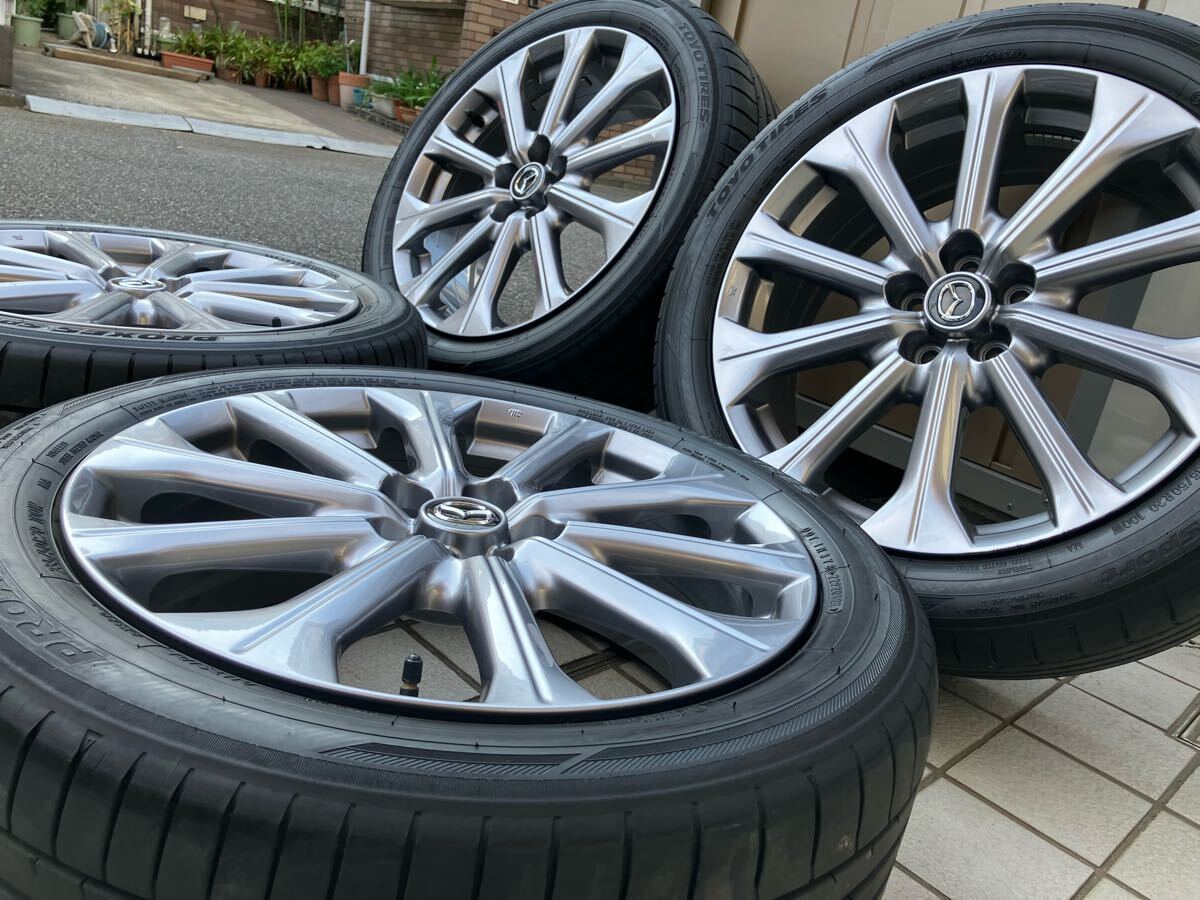 マツダ純正タイヤホイールセット Yahoo!オークション -「mazda 純正ホイール 20インチ」の落札