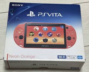 SONY PSVita PS Vita 本体 PCH-2000 ネオンオレンジ