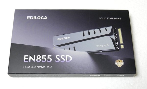 新品 EDILOCA SSD EN855 2TB NVMe M.2 PCIe4.0