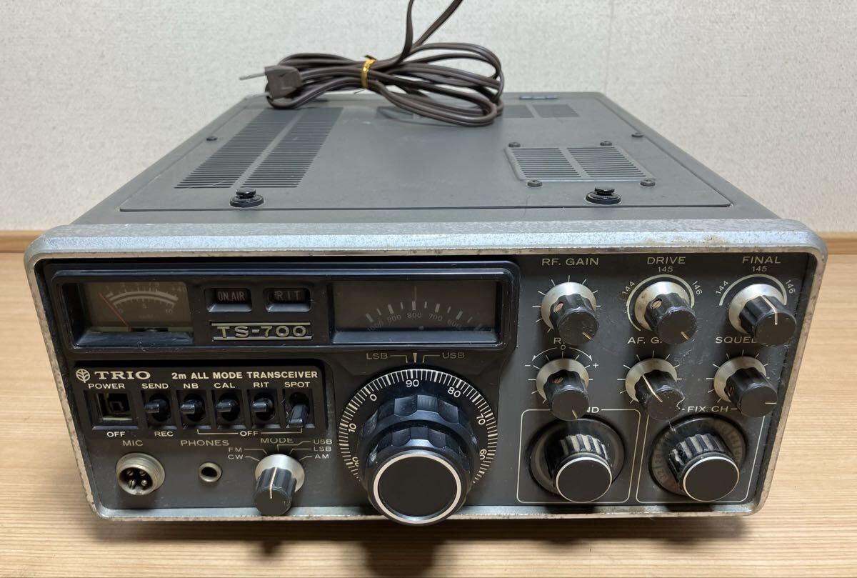 ◆TRIO TS-700 オールモード機◆動作品◆ Yahoo!オークション -「trio ts-700」(アマチュア無線) の落札