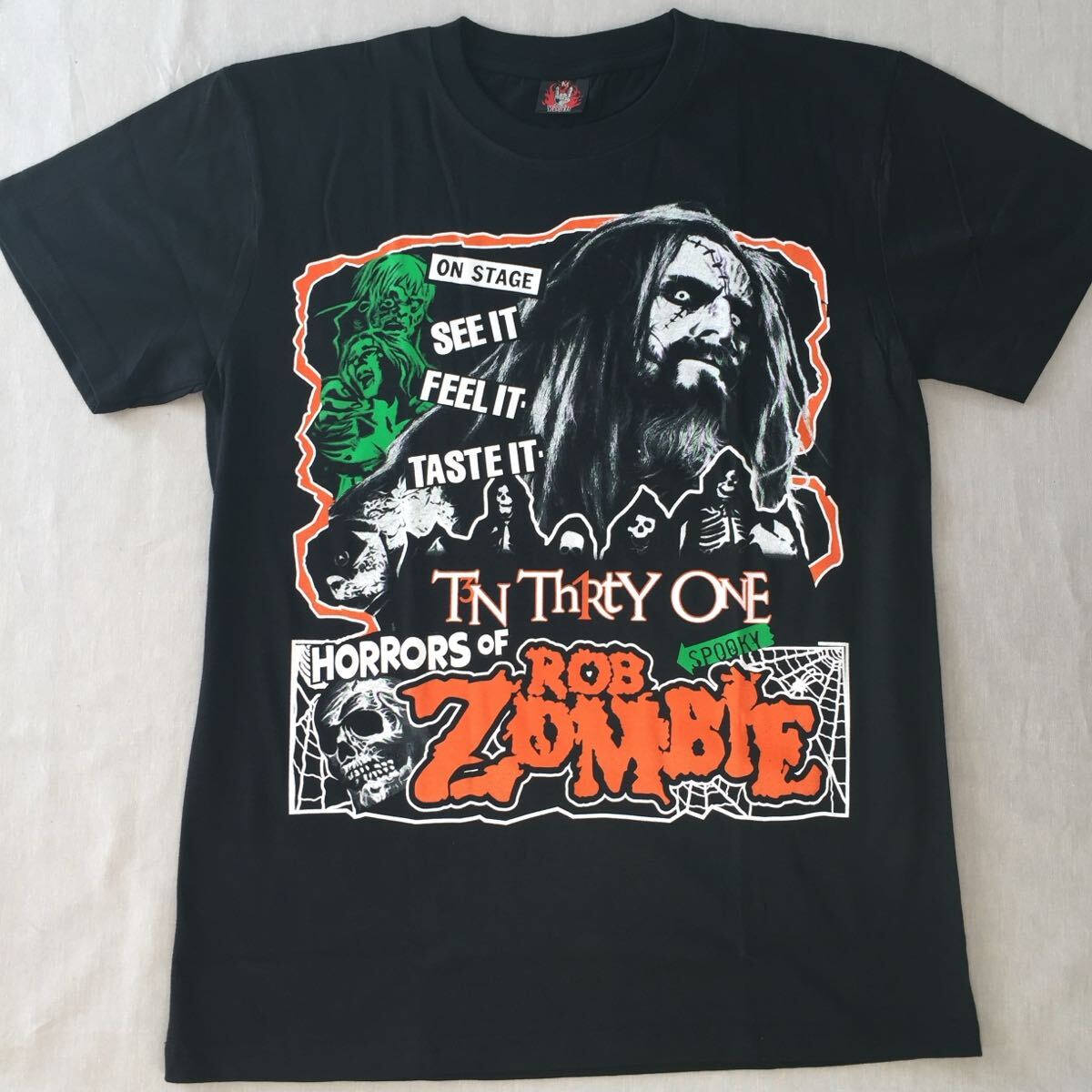 10s ロブゾンビ 黒 Tシャツ M 2025年最新】Yahoo!オークション -rob zombie tシャツの中古品