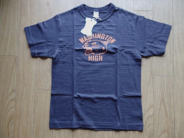 【新品未使用】WAREHOUSE ウエアハウス Tシャツ 4601 S WASHINGTON HIGH ビンテージ