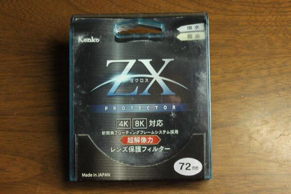 送料無料 Kenko ZX ゼクロス プロテクター PROTECTOR 保護フィルター 72mm 72 ケンコー ケンコー・トキナー