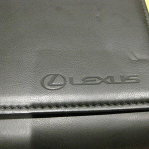 レクサス純正 車検証ケース 中古 3