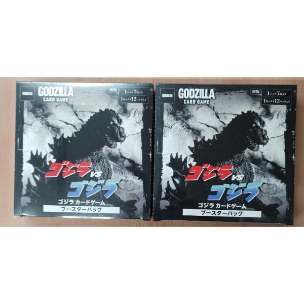 【2BOX】ゴジラカードゲームゴジラVSゴジラ ブースターBOX【新品未開封-4988104159809】