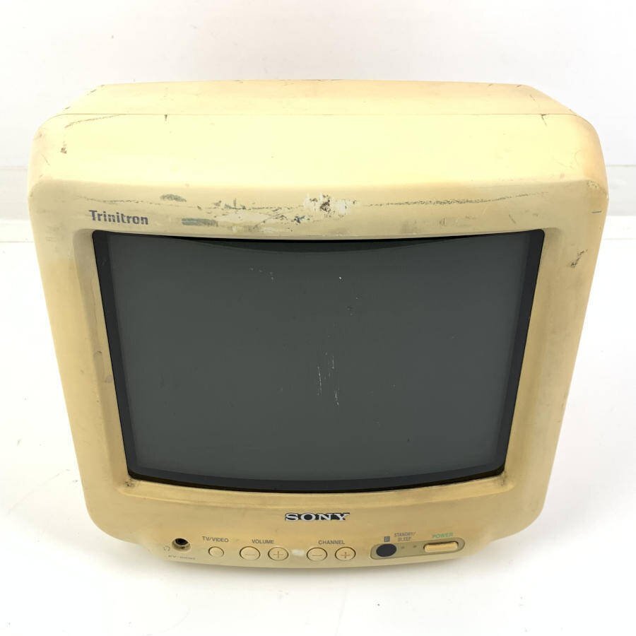SONY Trinitron トリニトロン ブラウン管テレビ 10型 1995年 Yahoo!オークション -「1995年製)」(テレビ) (映像機器)の落札