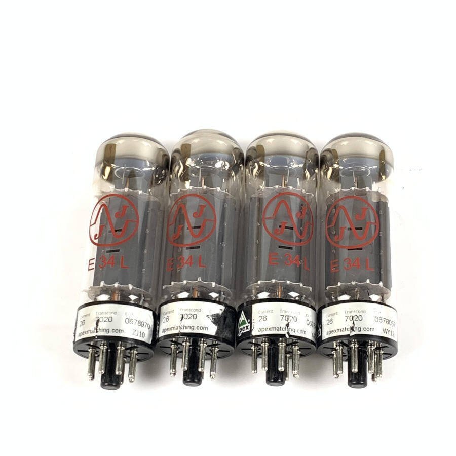 真空管 JJ E34L (EL34, 6CA7) マッチドペア 中古 Yahoo!オークション -「jj el34」の落札相場・落札価格