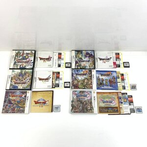 SQUARE ENIX ドラクエ ドラゴンクエスト Ⅳ/Ⅴ/Ⅵ/Ⅶ/Ⅷ/XI ニンテンドーDS/3DSソフト 説明書/ケース付 まとめ売り 6本セット*簡易検査品