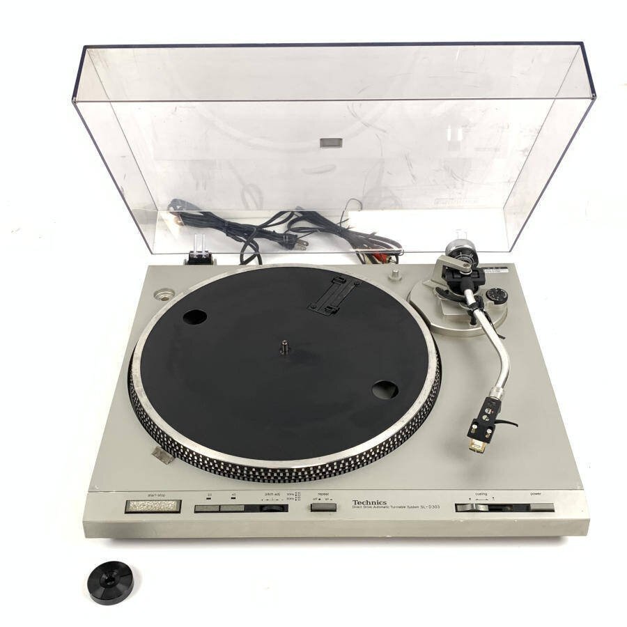 【希少】Technics SL-D303 レコードプレイヤー 動作品♩ Yahoo!オークション -「technics sl-d303」の落札相場・落札価格