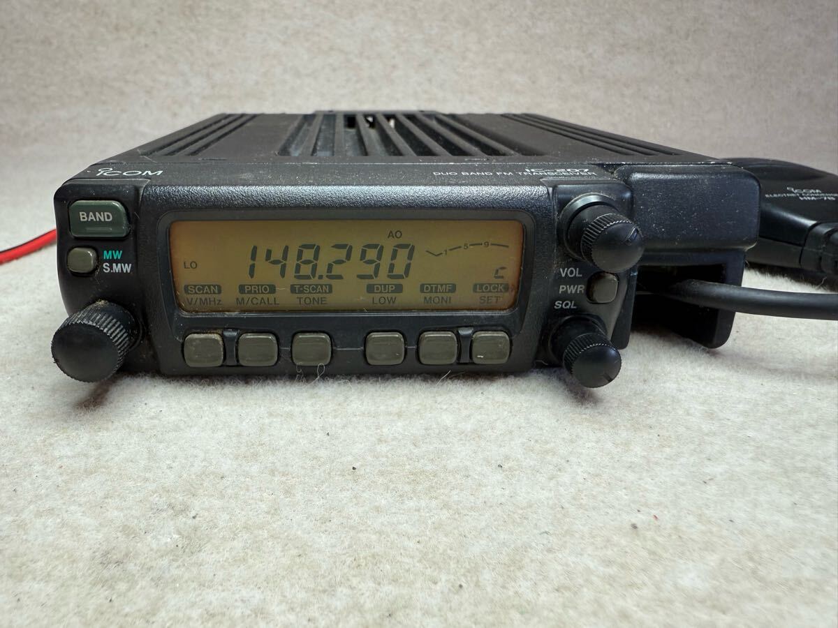 ICOM IC-207D 50w アマチュア無線 モービル機 トランシーバー Yahoo!オークション -「ic-207d」の落札相場・落札価格