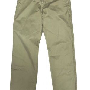 Back Channel chino pants バックチャンネル チノパンツ L ワンウォッシュ オリーブ ワークパンツ