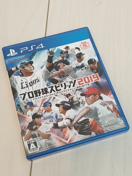 美品 PS4 プロ野球スピリッツ2019 プロスピ KONAMI プレステ4