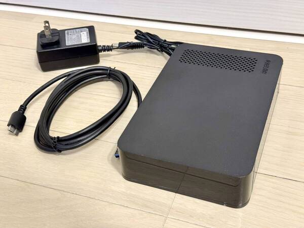 【動作確認済】BUFFALO 外付けHDD 2TB HD-LC2.0U3/N / TOSHIBA製HDD / 7200rpm / USB3対応 / テレビ録画対応 / ドライブステーション