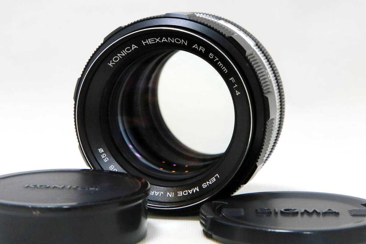 Yahoo!オークション -「konica hexanon 57mm f1.4」の落札相場