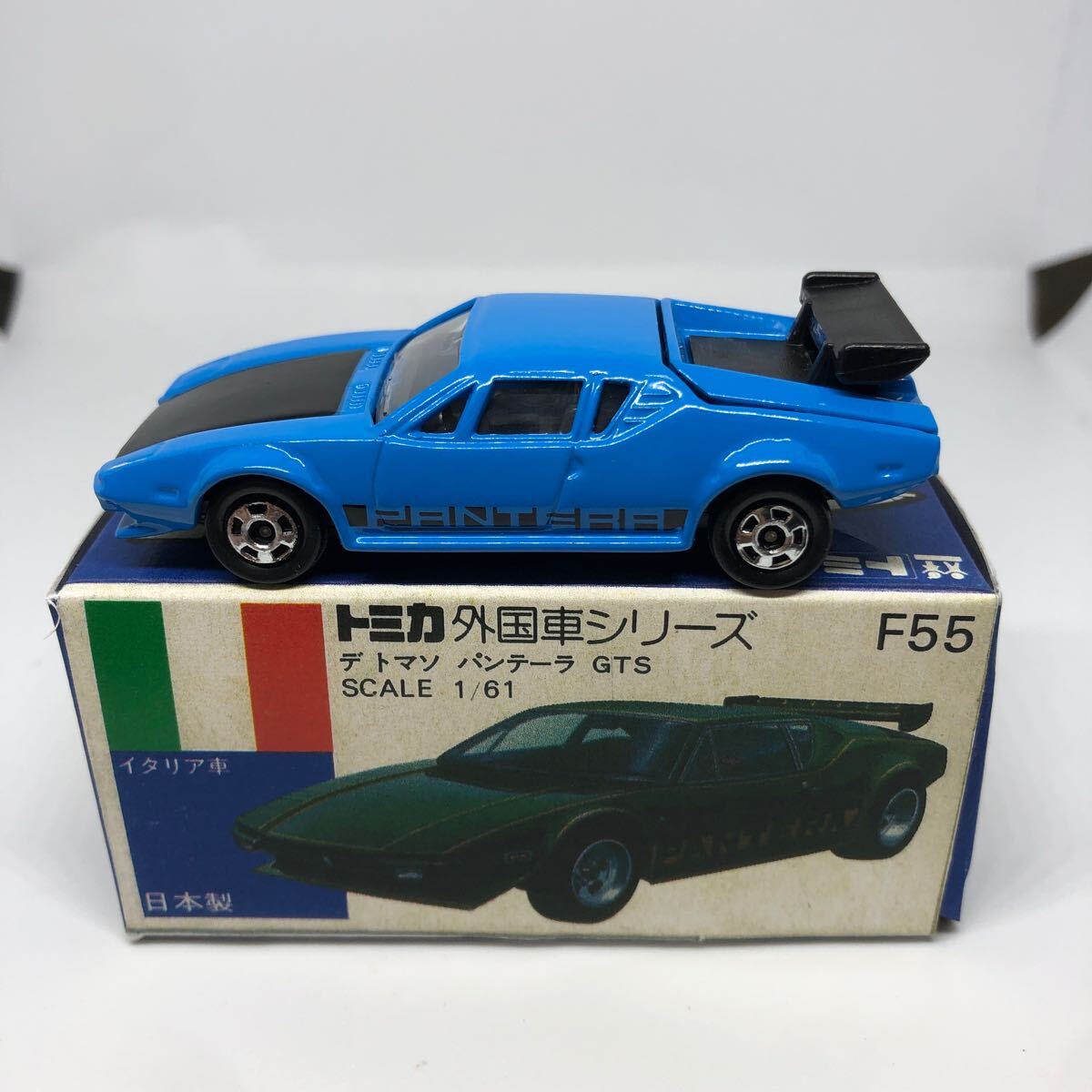 トミカ外国車シリーズ、デトマソパンテラGTSです。日本製 青箱 Yahoo!オークション -「トミカ デトマソパンテーラ」の落札相場